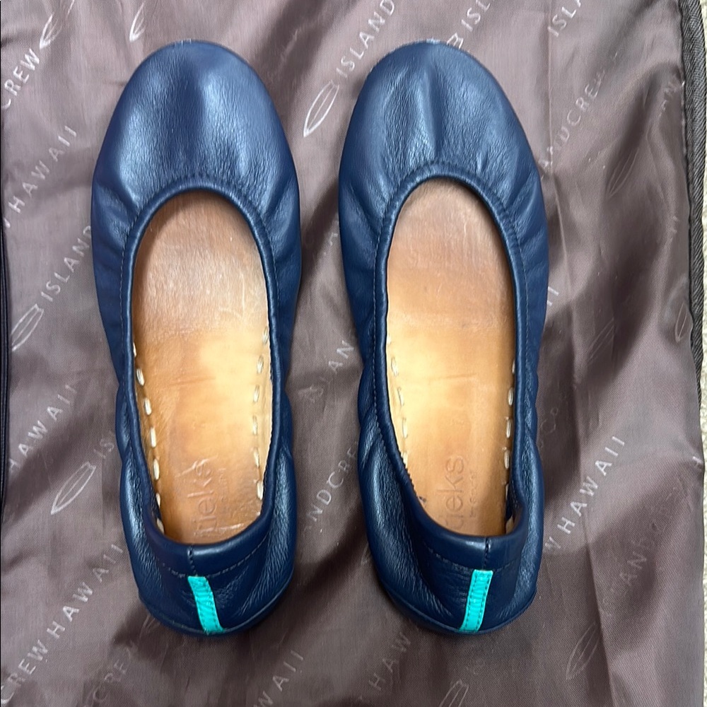 Tieks California Blue. Size 7